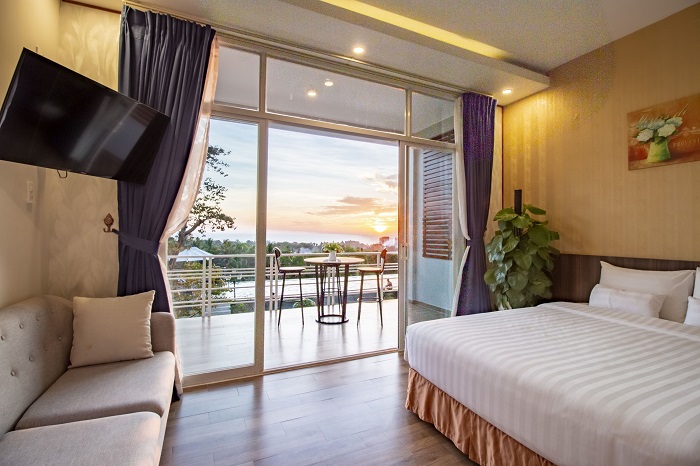 Phòng ngủ Tom Hill Resort