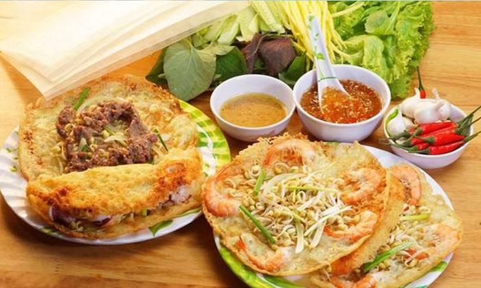 Bánh Xèo Tôm Nhảy Quy Nhơn