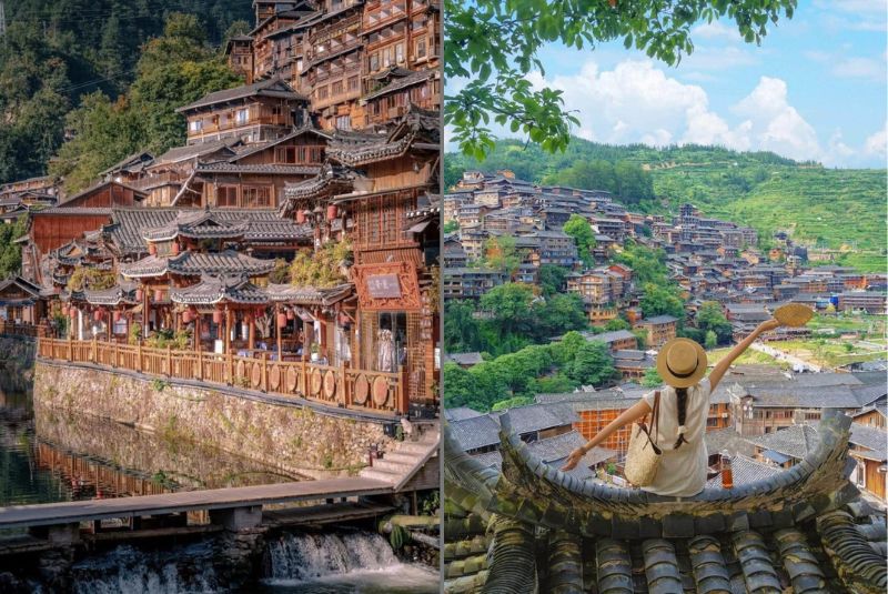 QUÝ DƯƠNG – THANH NHAM CỔ TRẤN TRẤN VIỄN CỔ THÀNH - TÂY GIANG THIÊN HỘ MIÊU TRẠI